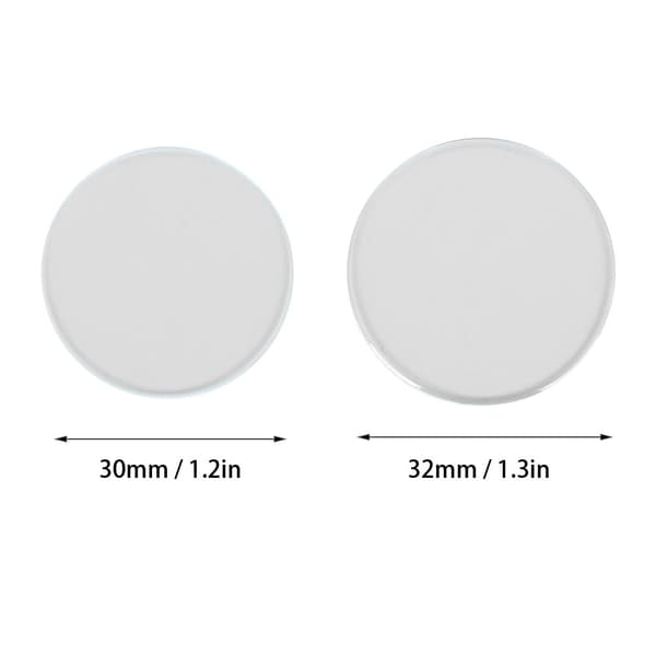 30mm 32mm litteä kellolasi varaosat kellon korjaustyökalun tarvikkeet