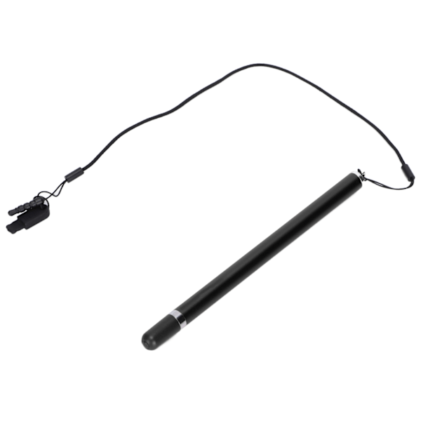Kapacitiv stylus med høj følsomhed, bærbar, universel, digital mobiltelefon, tablet, touch pen, sort