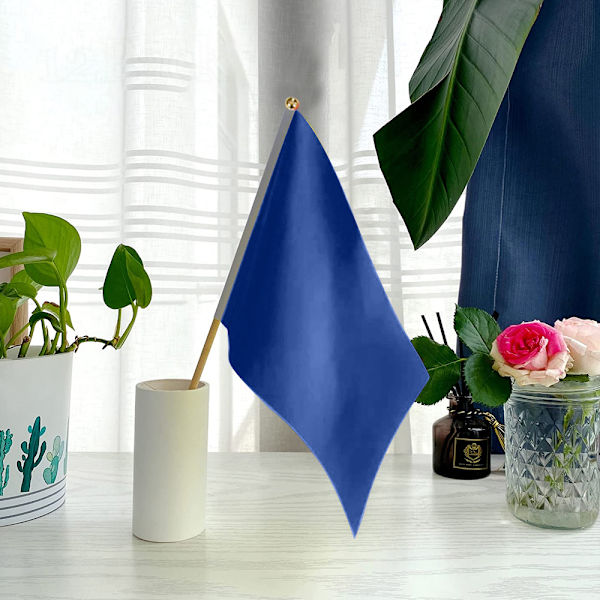20 stk. flagstænger med flag
