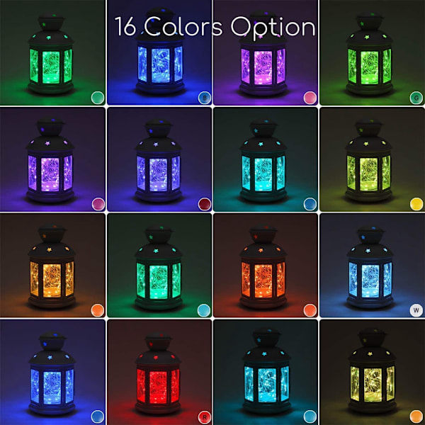 Repljus, 33ft 100 Led RGB Färgförändrande Utomhus Vattentät