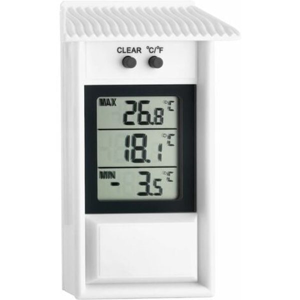 Maxima-Minima digitalt termometer, 30.1053, vejrbestandigt, kan