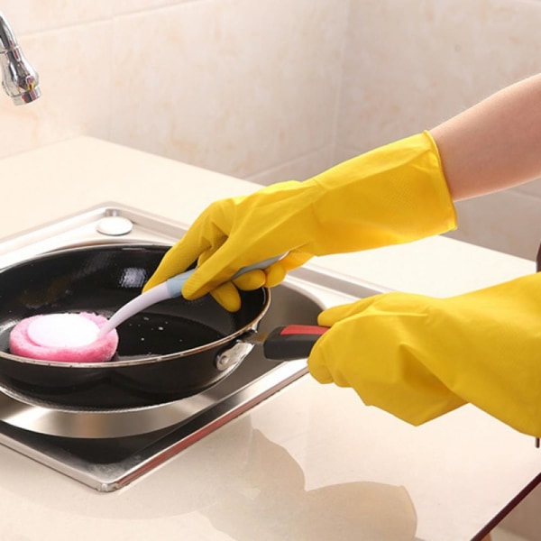 6 par oppvaskhansker – Gjenbrukbare kjøkkenhusholdning