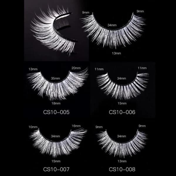 White Eyelashes Cosplay False Eyelashes CS10-008 CS10-008 CS10-008