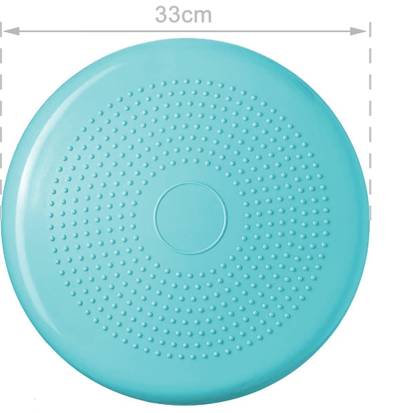 Ball sete pute inkl. Pumpe 33cm diameter - balanse pute,