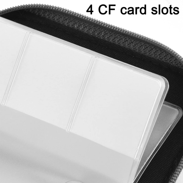 Etui - Passer opptil SD-kort, CF-kort 22 kortspor (4 Grey