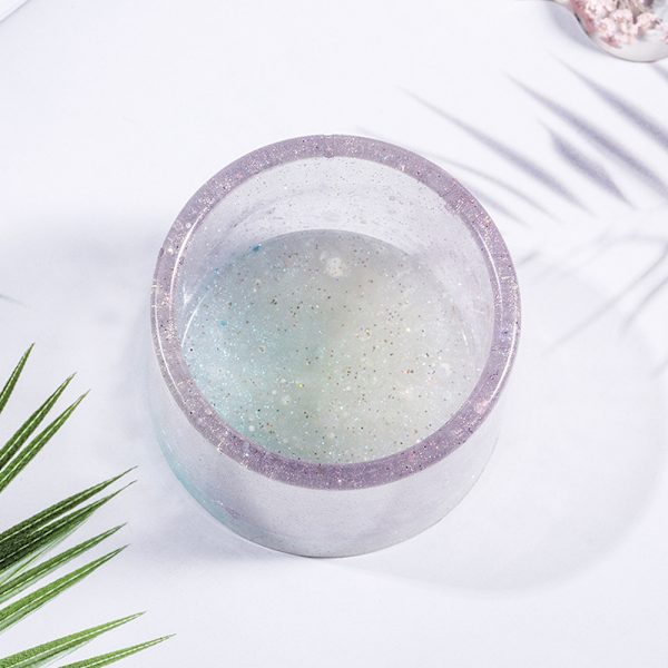 Planteform, DIY Blomsterpot Epoxy Organizers Gips Ler Håndværk Smykkeopbevaring Nipsholder Hjemmeindretning