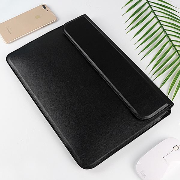 Laptop skyddande fodral skyddande väska, läder skyddande