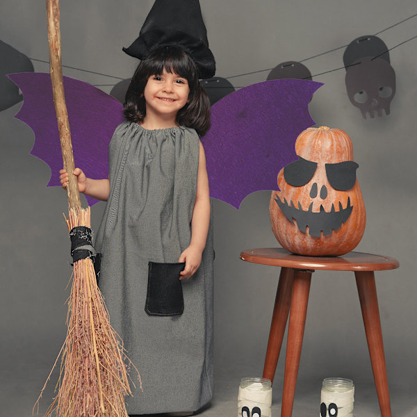 Halloween fest børnedekoration flagermusvinger HalloweenEVA legetøj