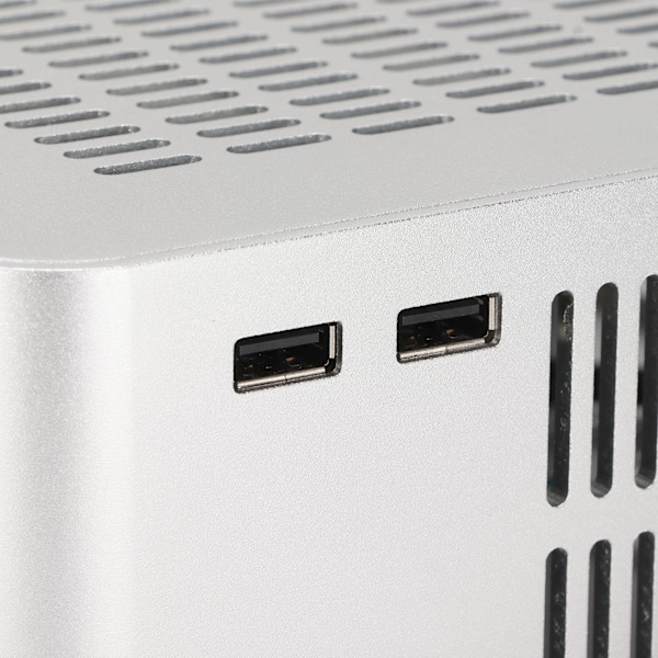 Skrivebordscomputer Kabinet God Varmeafledning Eksklusiv Kompakt Mini HTPC Kabinet til Hjemmevideokomputer