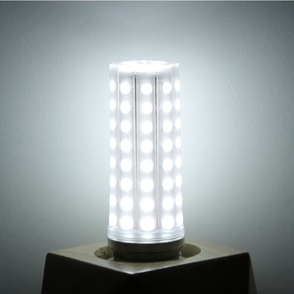 E27 12W Energisparande Hög Ljusstyrka LED-Lampa Majskolvlampa AC185-265V (Kallvit)
