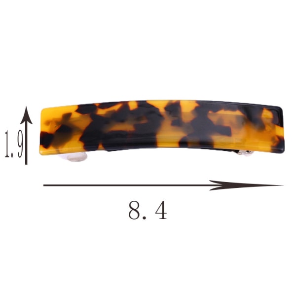 FSMILING Sköldpaddsskal Hårspännen Klämma för