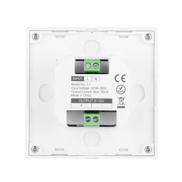 Milight L1 0-10V Panel Dimmer Controller för LED-remsor Justering av ljusstyrka AC 100~240V