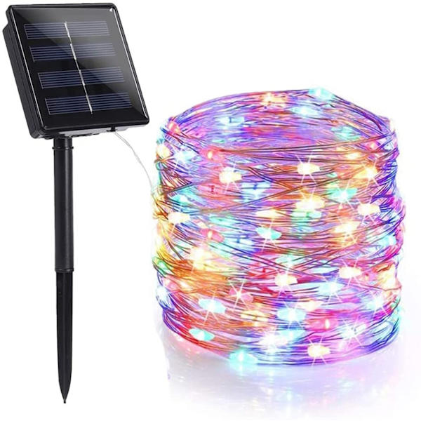 Solcells julbelysning utomhus, BrizLabs 24M 240 LED