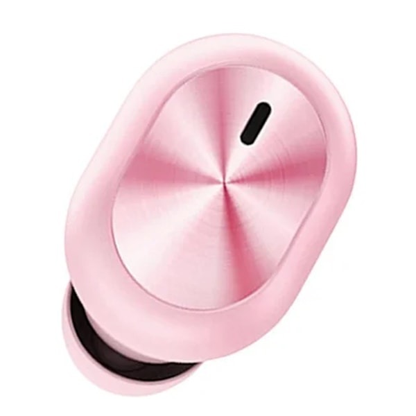Enkel Bluetooth-øretelefon med avspillingstid Trådløse øretelefoner Mini-headset Svart