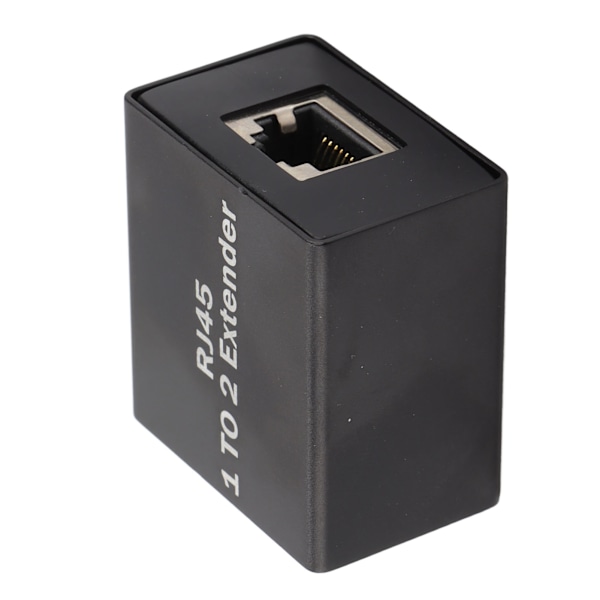 Ethernet Splitter RJ45 Netværksadapter Splitter En til To Splitter