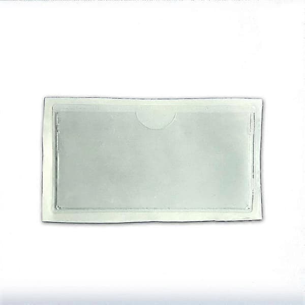 Self-adhesive label pockets Transparent label holders 10-pack S