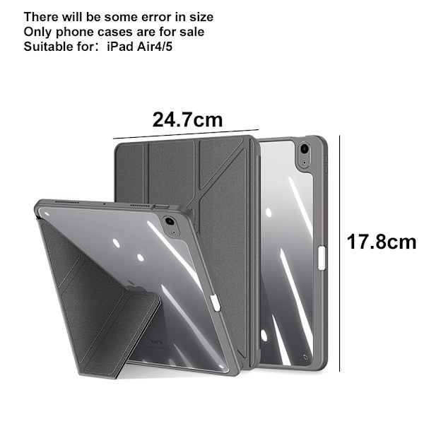 Case kompatibel iPad Air4/5 10.9, Separation Avtagbar