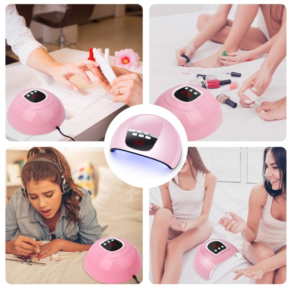 LED-nagellampa, professionell nageltork, bärbar nageltork