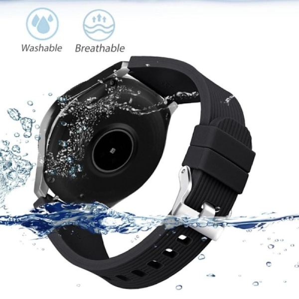 Passer til Samsung Galaxy Watch-reimer - Svart