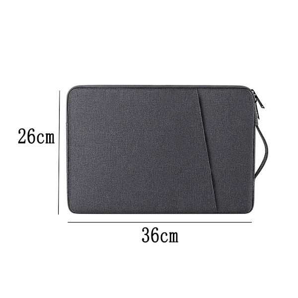 13,3 tommer vandtæt laptop taske polyester fiber stødsikker
