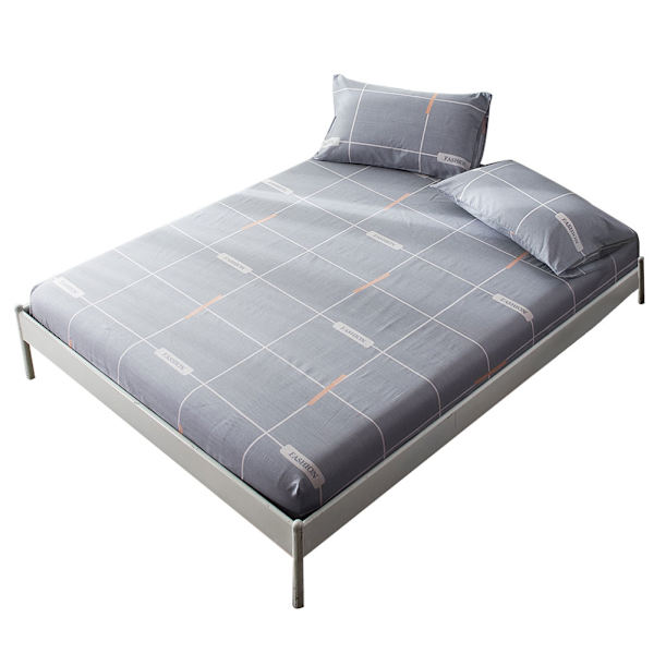 100% Bomulls Mjuk Bekväm Andningsbar Stretchlakan (120*200cm)