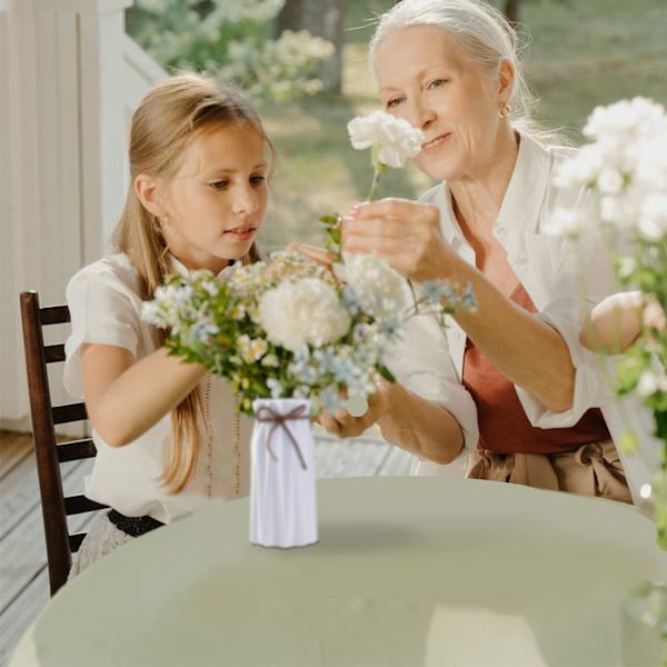 Mozing Glasvaser Set om 3, Dekorativa Glasvaser för Blommor