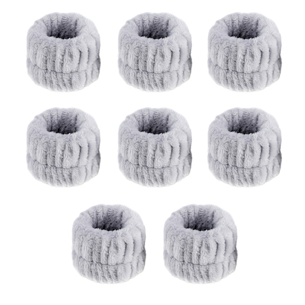 Håndleds scrunchies til ansigtsvask absorberende håndled