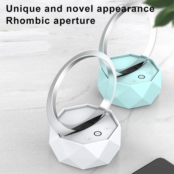 Bärbar trådlös Bluetooth-högtalare LED-lampor Högtalare Bluetooth