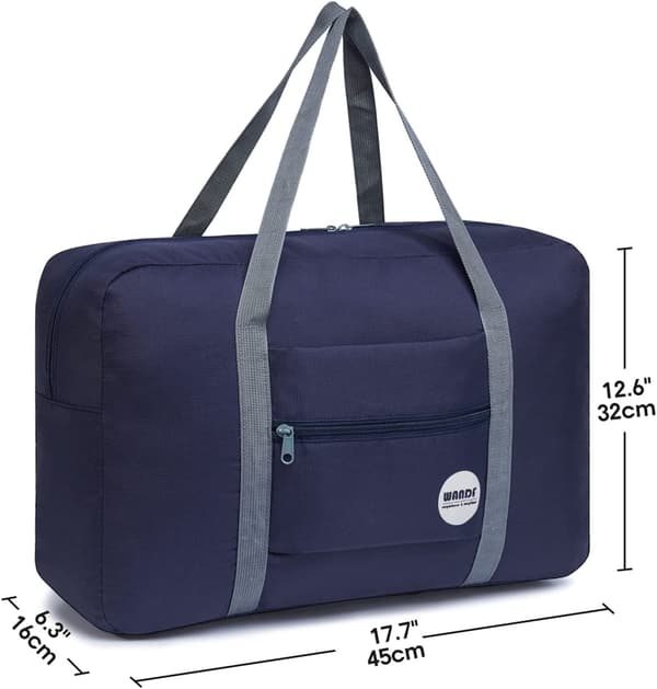 Kompakt handbagage för flygresor, hopfällbar och vattenavvisande