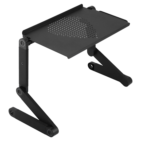 Mångsidigt Laptopställ, Portabelt Vikbart Skrivbord för Arbete Överallt, Ergonomisk Höjdjustering, Aluminiumlegeringskonstruktion, Lämpligt för Hemmet