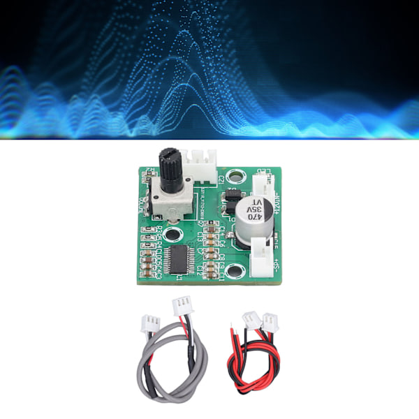 60W Mini Mono Högeffektsförstärkarmodul HIFI Digital Liten Effektförstärkarmodul DC 7.5‑24V