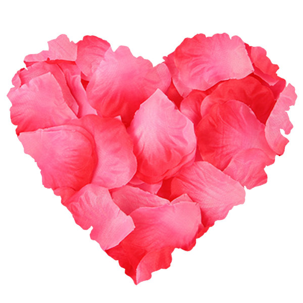 Ikke-vævet stof Rosenblade Simulerede rosenblade Bryllup