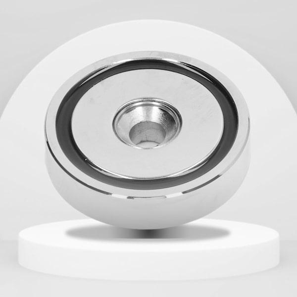 5 st Senkskruvshålsmagnet 75 kg Dragningskraft Korrosionsbeständig Neodym Skiva Hålsmagnet