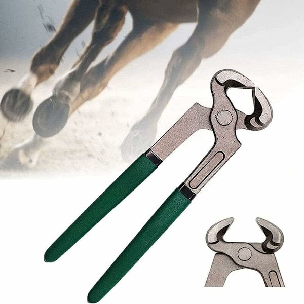 Générique Professional Hoof Trimming Pliers for Horse Hoof Care, Multi-Purpose Hoof Trimmer for Sheep Pigs, Pigs, Cattle, with Rubber Handle,