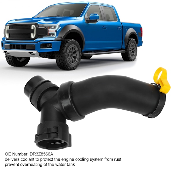 Motor Kølemiddel T-Forbindelsesrør DR3Z8566A Termostat til Radiator Slange Udskiftning til FORD 5.0L V8 2011‑2020
