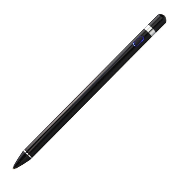 Active Stylus-penner for berøringsskjermer, 1,5 mm Fine Point Oppladbar Digital Blyant Kapasitiv Pen Fine Point Stylist Pen Penn Kompatibel med
