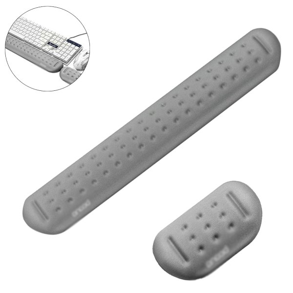 1 sett Memory Foam Musematte Håndleddsstøtte Pute Pude