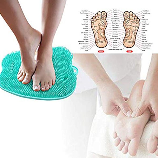 Duschfotmassageapparat Skrubber & Rengöring Förbättrar Fotcirkulationen