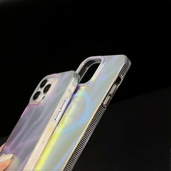 For iPhone 15 Pro Max Phone Case TPU+PC Anti-fall Back Cover