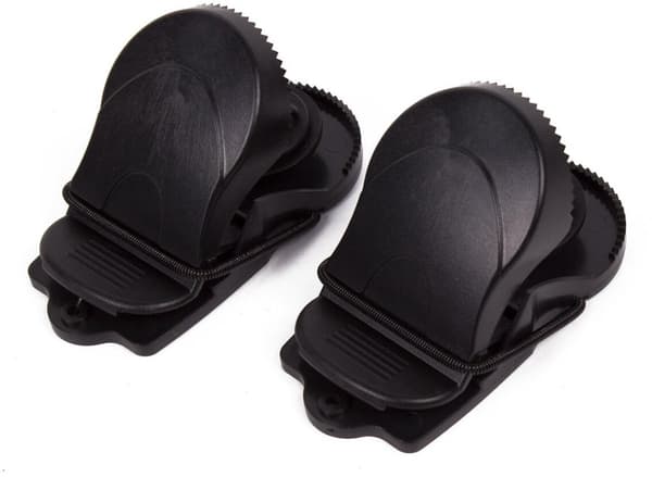 Benson Musefælde - 8x - Sort - Plast - 90 x 45 mm - med fjedermekanisme - museklemme