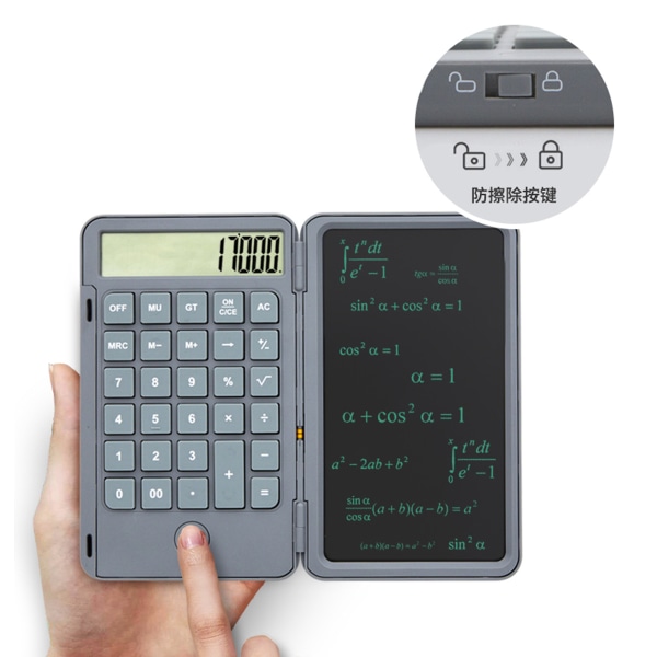Miniräknare - Fickräknare med 6,0 ​​tums LCD-skrivare