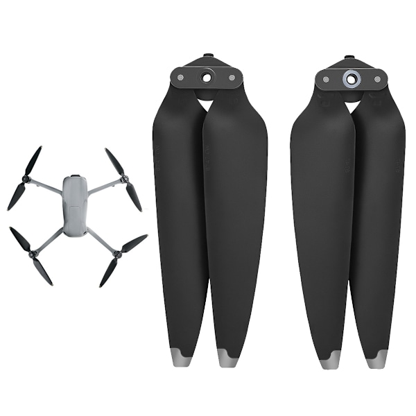 Lavt støj propeller til DJI Air 3 kameradrone RC fjernbetjening quadcopter hurtigudløser