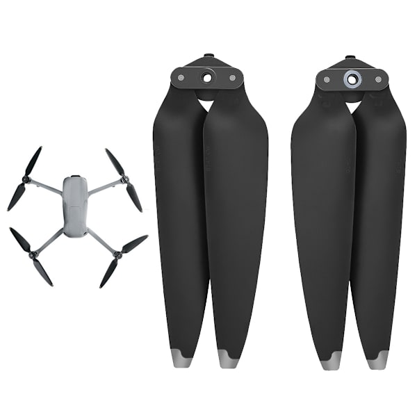 Ljudlösa propellrar för DJI Air 3 kameradrönare RC fjärrkontroll Quadcopter snabbkoppling