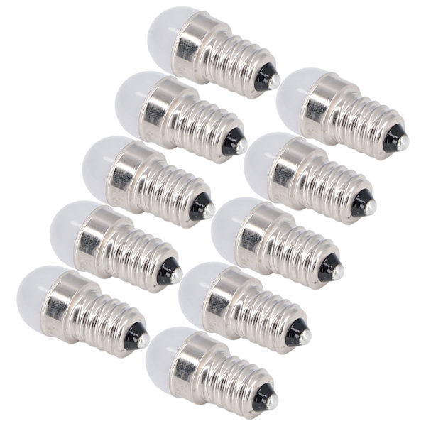 10 kpl E14-polttimoa, energiansäästöinen lämmin valkoinen valo LED-pienet polttimot kattovalaisimeen seinävalaisimeen 500lm 1,5W 24V