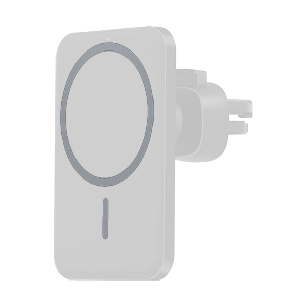 Magnetisk trådløs biltelefonoplader til iPhone 12/13 Justerbar