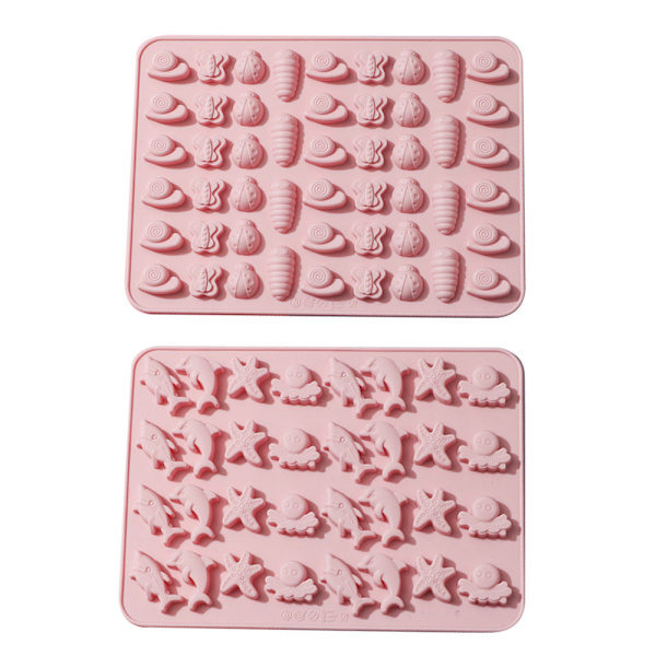 Silikoneform til slik, blød slikform, non-stick silikoneslik