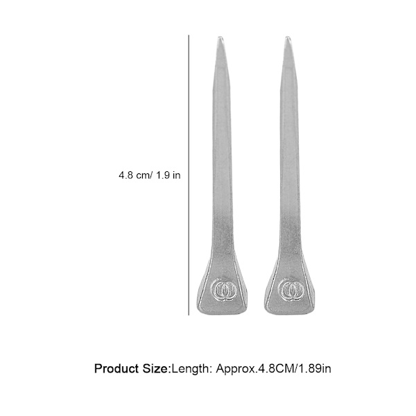 250 kpl terästä E4 hevosenkengän naula hevosen työkaluvarusteet 4,8 cm