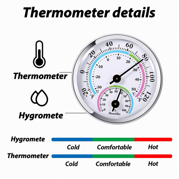 Sisä- ja ulkolämpömittari 2 in 1 lämpötila- ja kosteusmittari