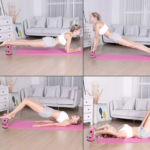 Bærbar Sit Up Bar, Multifunktionel Justerbar Sit Up Bar, Sit Up Assist, Sug Sit Up, Sit Up Hjælpemidler