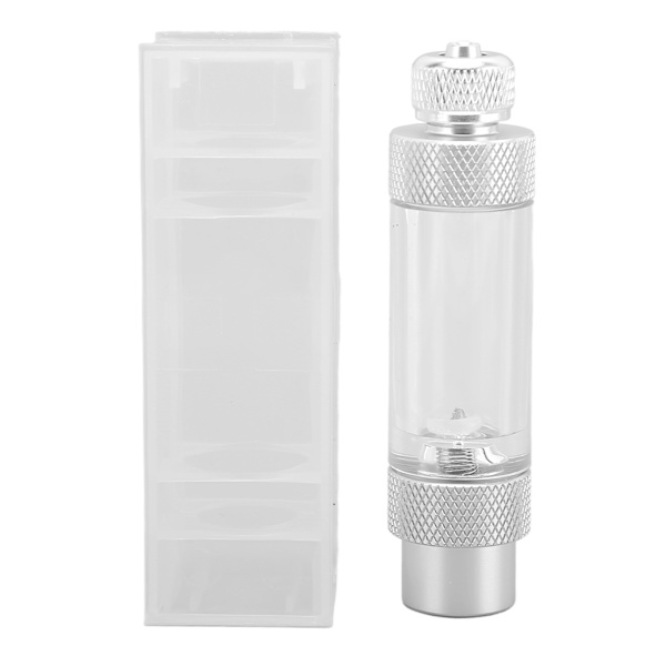 CO2 Boble Tæller Forhindre Tilbagevenden Nøjagtig Tælling Aluminium Legering Akvarium CO2 Regulator til Fisketanke Enkelt Hoved 80 X 20mm/3.14 X 0.79in